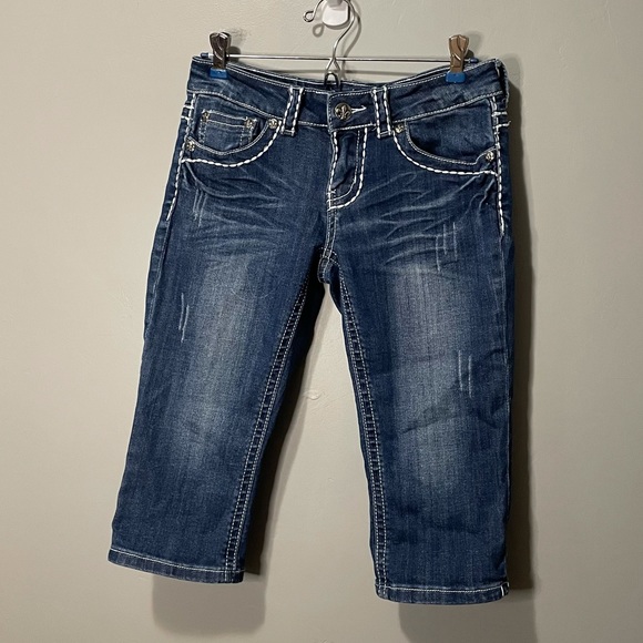 Miss Chic y2k denim shorts 3 - Picture 3 of 6